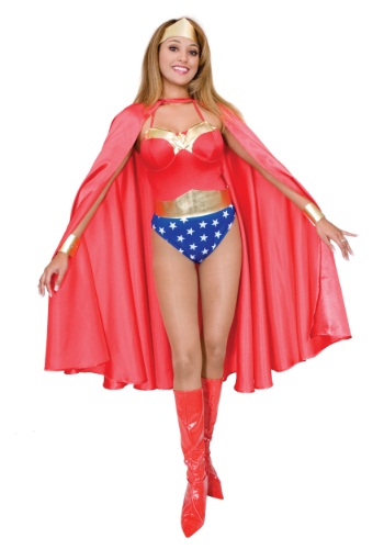 Deluxe Red Superhero Cape