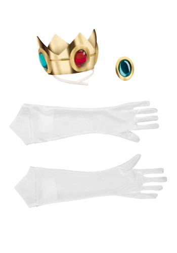 Click Here to buy Princess Peach Kids Accessory Kit from HalloweenCostumes, CDN Funds & Shipping