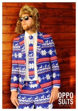 Mens Christmas Sweater Suit