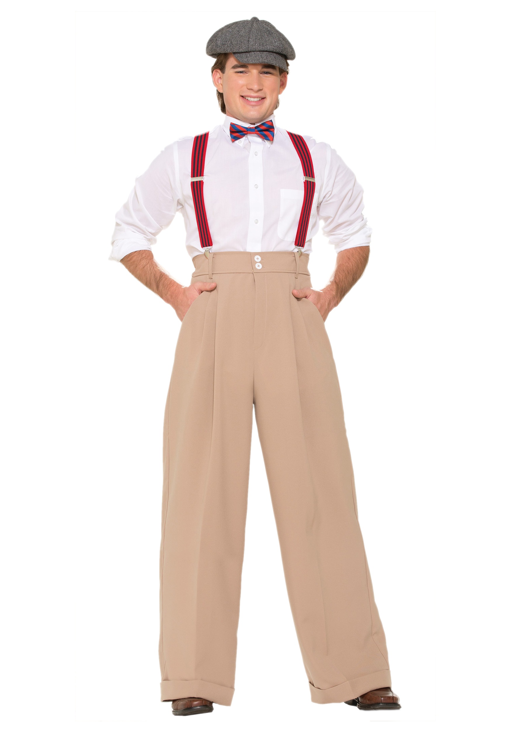 Men's Roarin 20s Deluxe Costume Pants