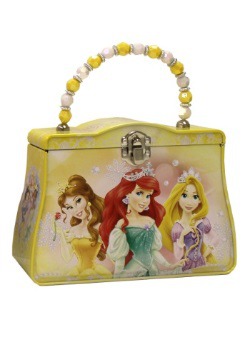 Yellow Disney Princesses Tin Purse