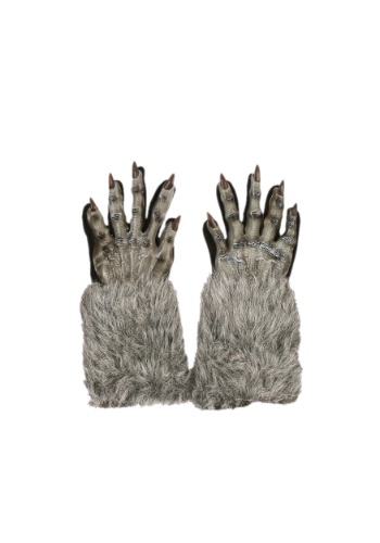 Grey Werewolf Gloves