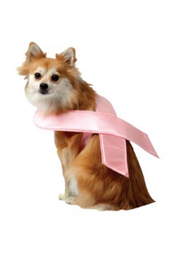 Pink Ribbon Dog Costume