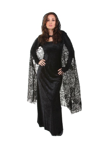 Sheer Spiderweb Cape