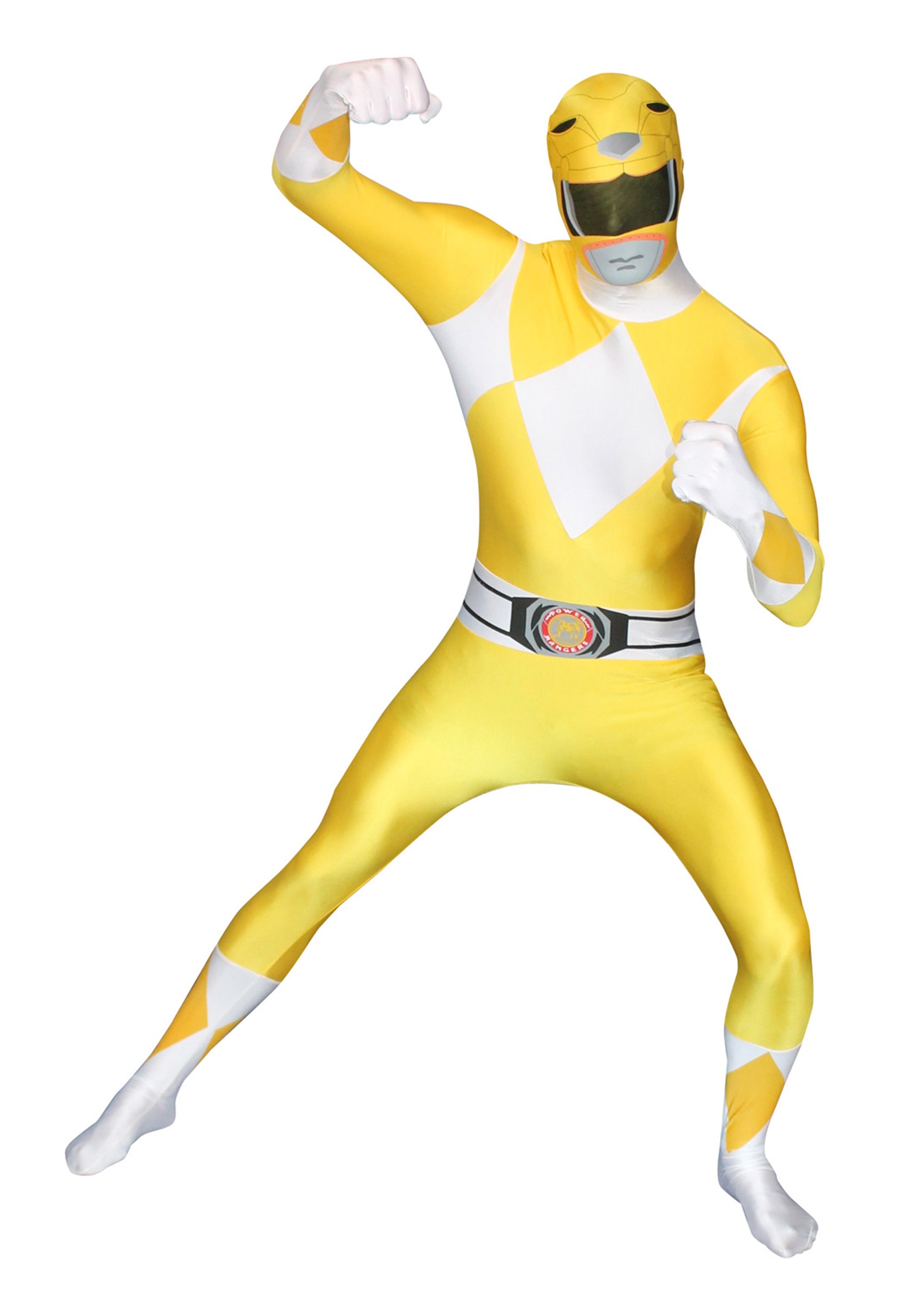 Power Rangers: Yellow Ranger Morphsuit Costume