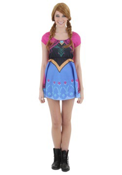 Womens Frozen I Am Anna Skater Dress