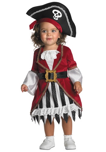Click Here to buy Toddler Girl Pirate Costume from HalloweenCostumes, CDN Funds & Shipping