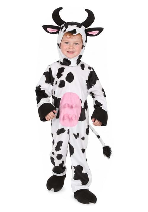 Deluxe Toddler Cow Costume new