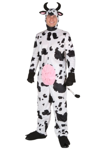 Click Here to buy Plus Size Deluxe Cow Costume from HalloweenCostumes, CDN Funds & Shipping
