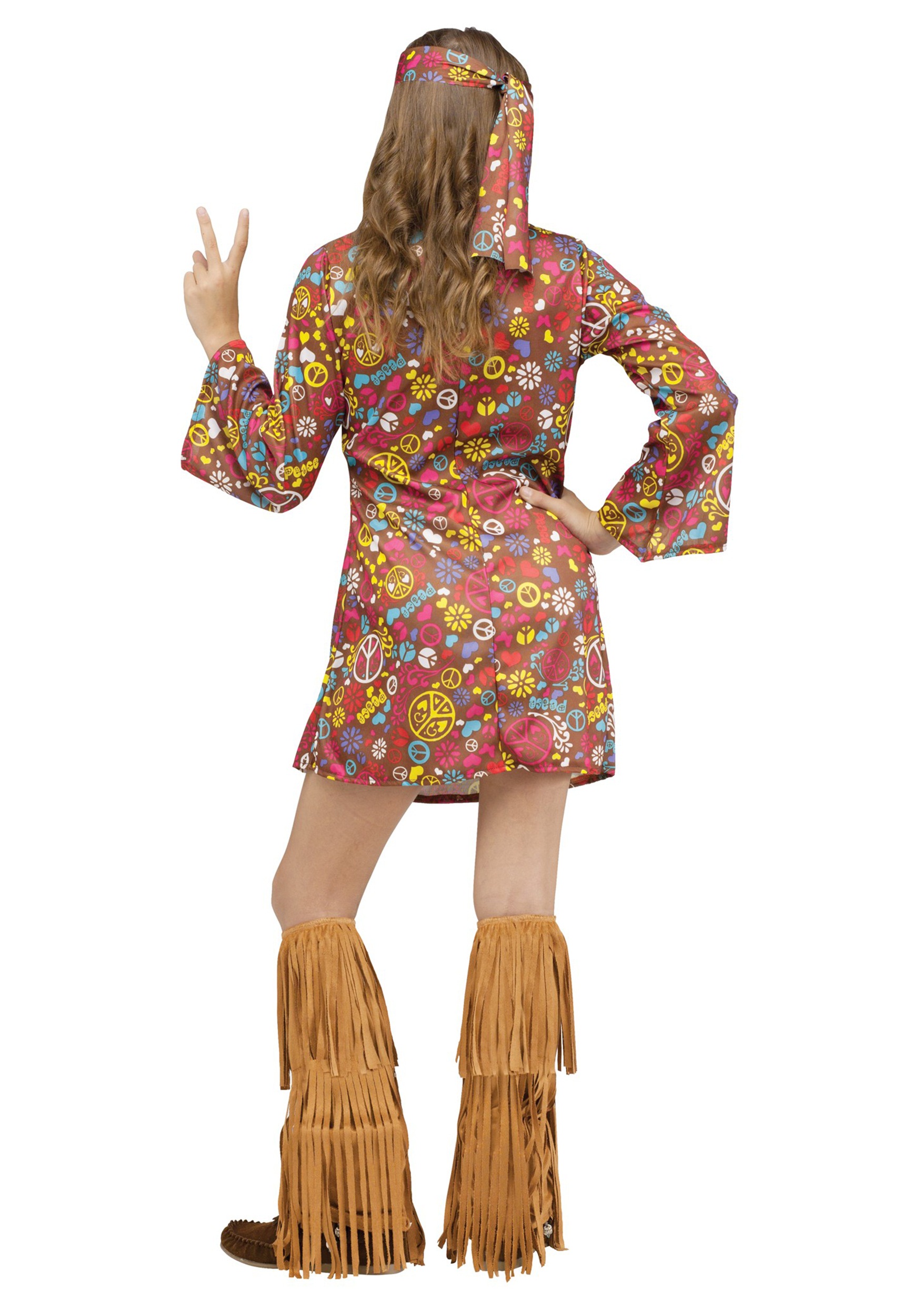 Peace & Love Hippie Kids Costume