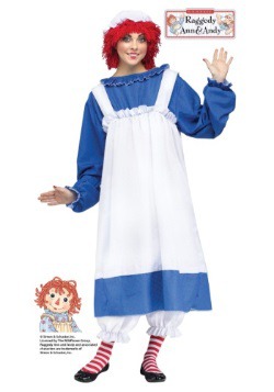 Raggedy Ann Adult Costume