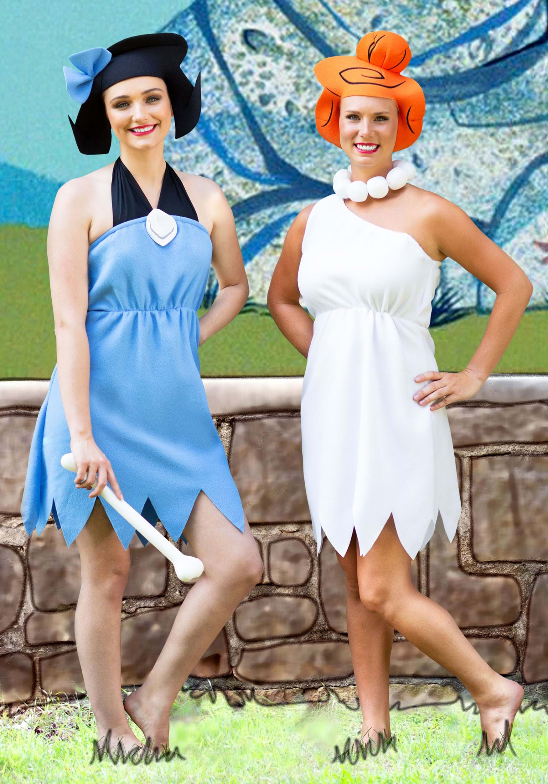 Women's Plus Size Wilma Flintstone Costume , Cartoon Character Costumes