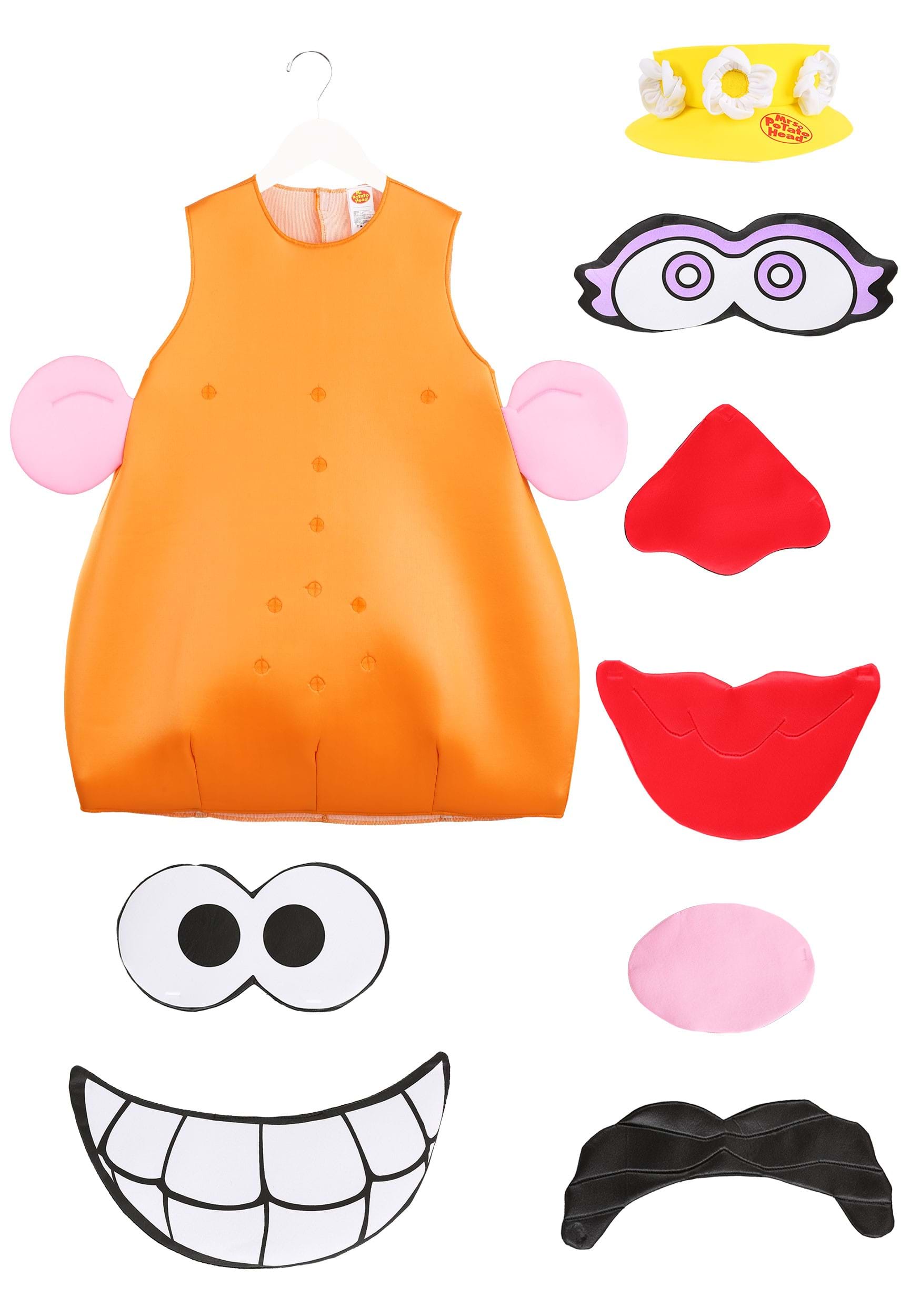 Plus Size Mr. / Mrs. Potato Head Adult Costume | Toy Costumes