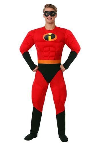 Click Here to buy Mr. Incredible Muscle Plus Size Costume from HalloweenCostumes, CDN Funds & Shipping