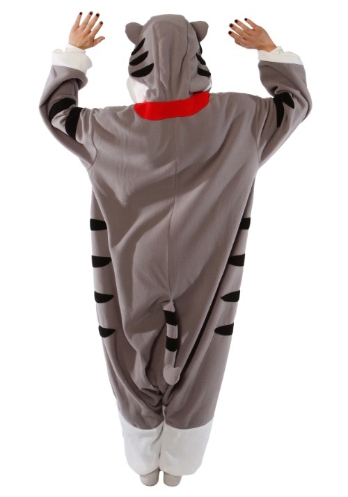 Adult Tabby Cat Pajama Costume