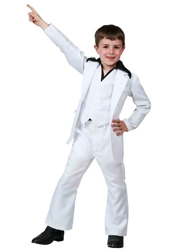 Click Here to buy Deluxe Saturday Night Fever Kids Costume from HalloweenCostumes, CDN Funds & Shipping