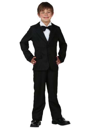 Click Here to buy Black Suit for Kids Costume from HalloweenCostumes, CDN Funds & Shipping