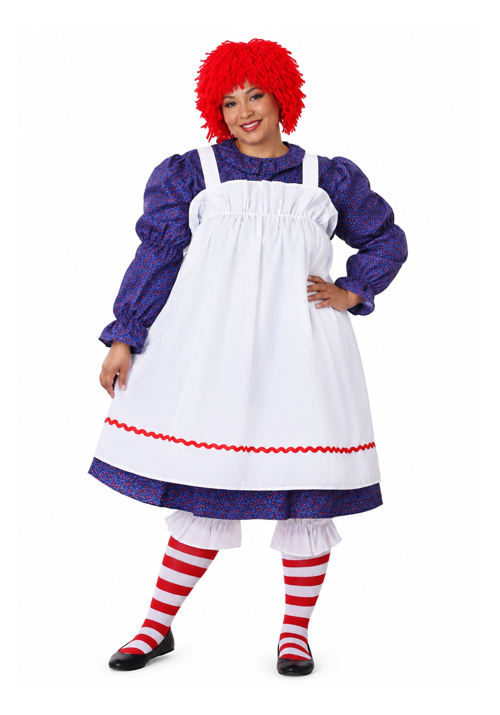 Plus Size Fairytale Rag Doll Costume