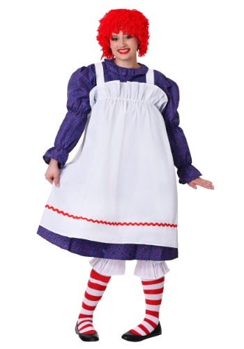Click Here to buy Plus Size Classic Rag Doll Costume from HalloweenCostumes, CDN Funds & Shipping
