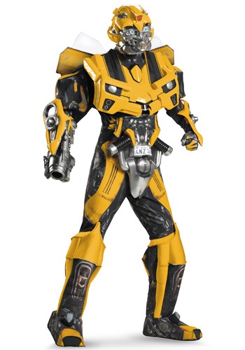 Adult Authentic Bumblebee Costume w/ Vacuform