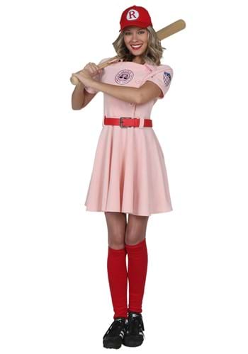 Click Here to buy Adults Plus Size Deluxe Dottie Costume from HalloweenCostumes, CDN Funds & Shipping
