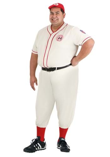 Click Here to buy Plus Size League of Their Own Coach Jimmy Costume from HalloweenCostumes, CDN Funds & Shipping