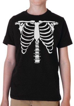 Boys Skeleton Costume T-Shirt