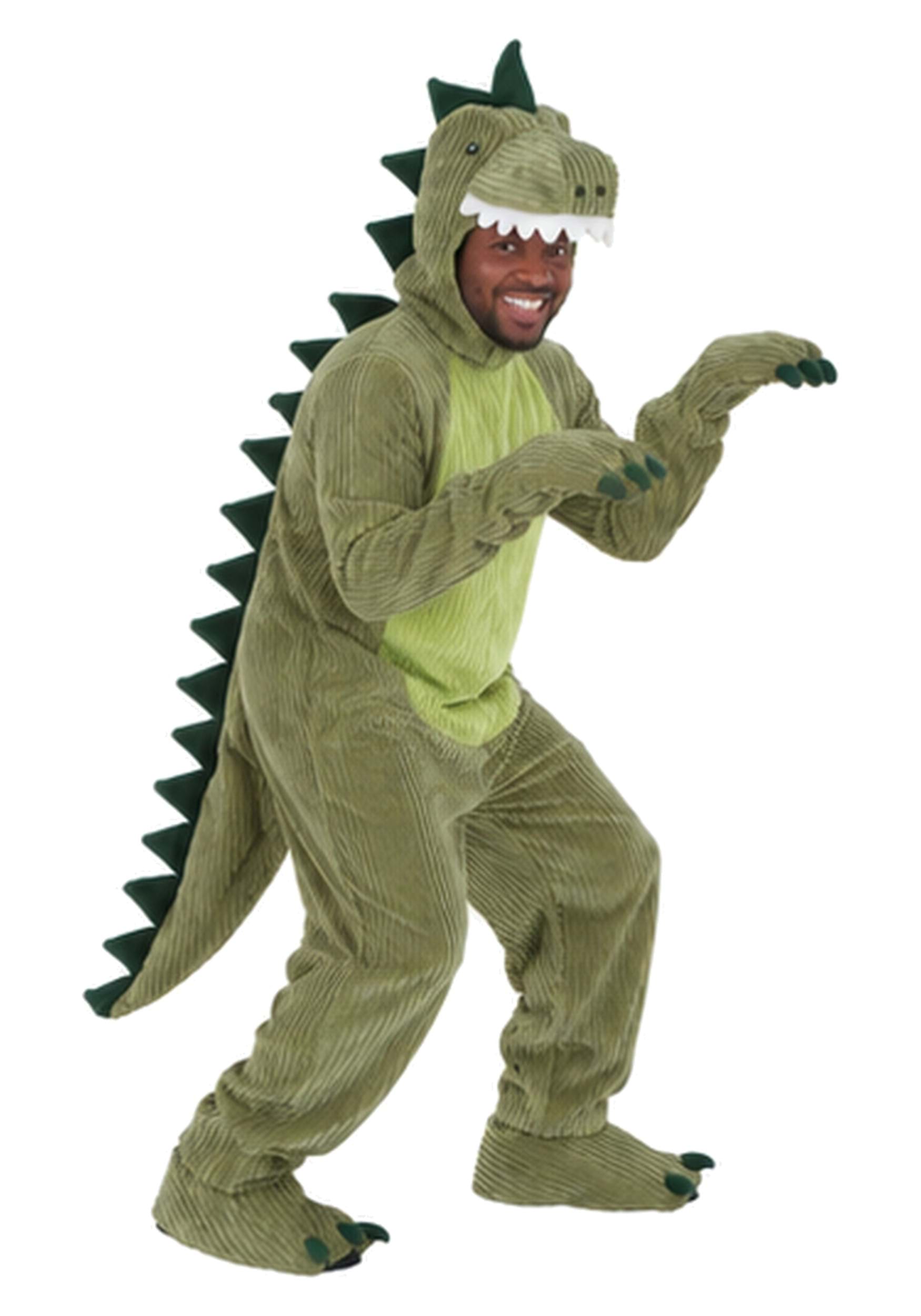 Green T-Rex Adult Costume | Dinosaur Costumes