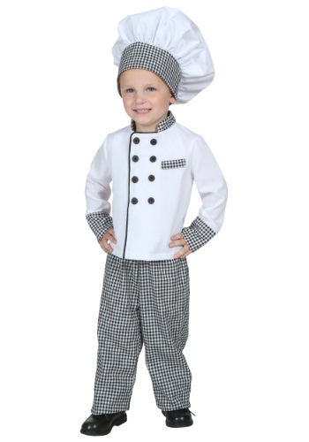 Click Here to buy Toddler Chef Costume | Uniform Costume from HalloweenCostumes, CDN Funds & Shipping