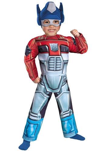 Click Here to buy Toddler Optimus Prime Rescue Bot Costume from HalloweenCostumes, CDN Funds & Shipping