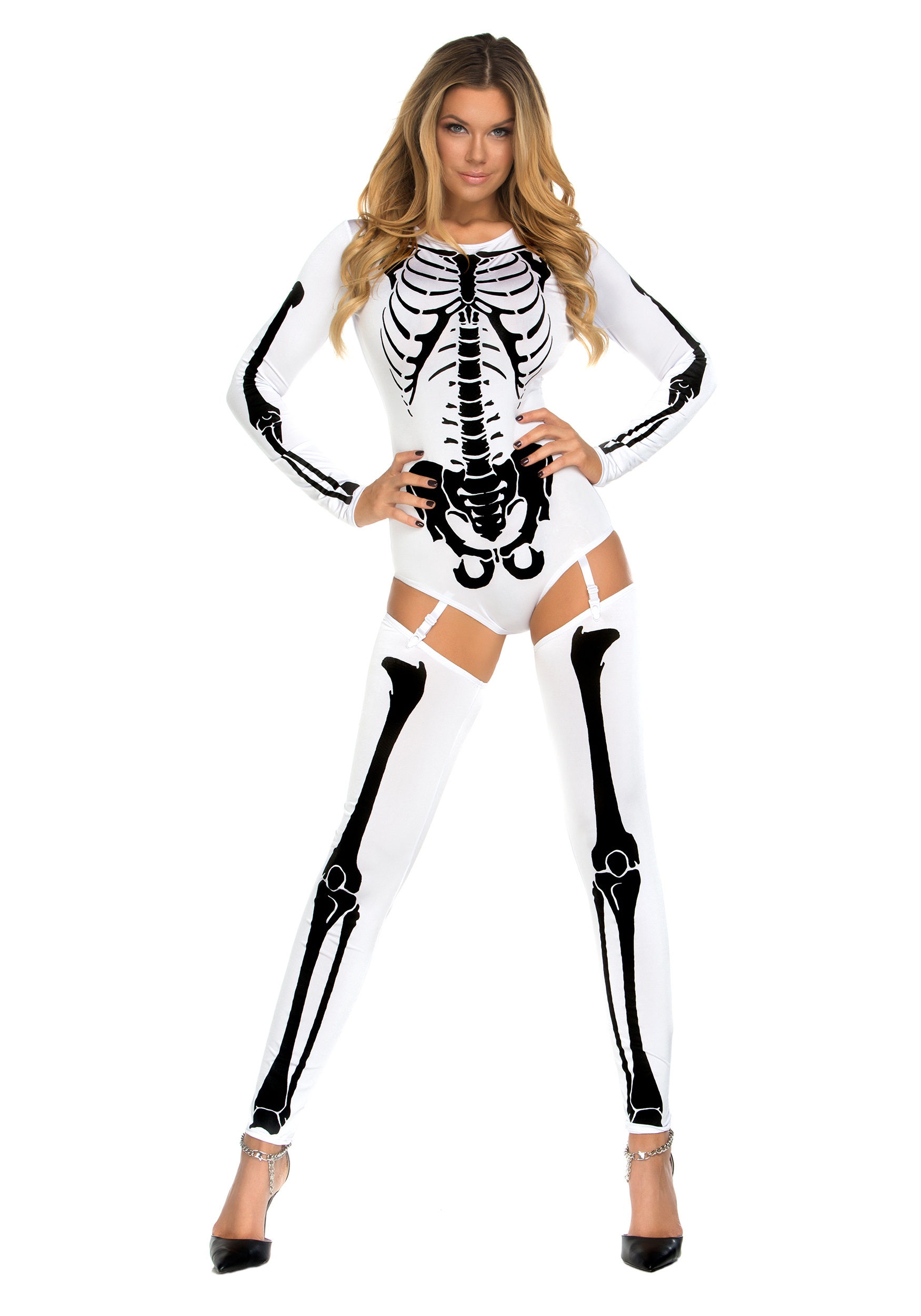  FEORJGP Women Halloween Skeleton Sweatpants Skull