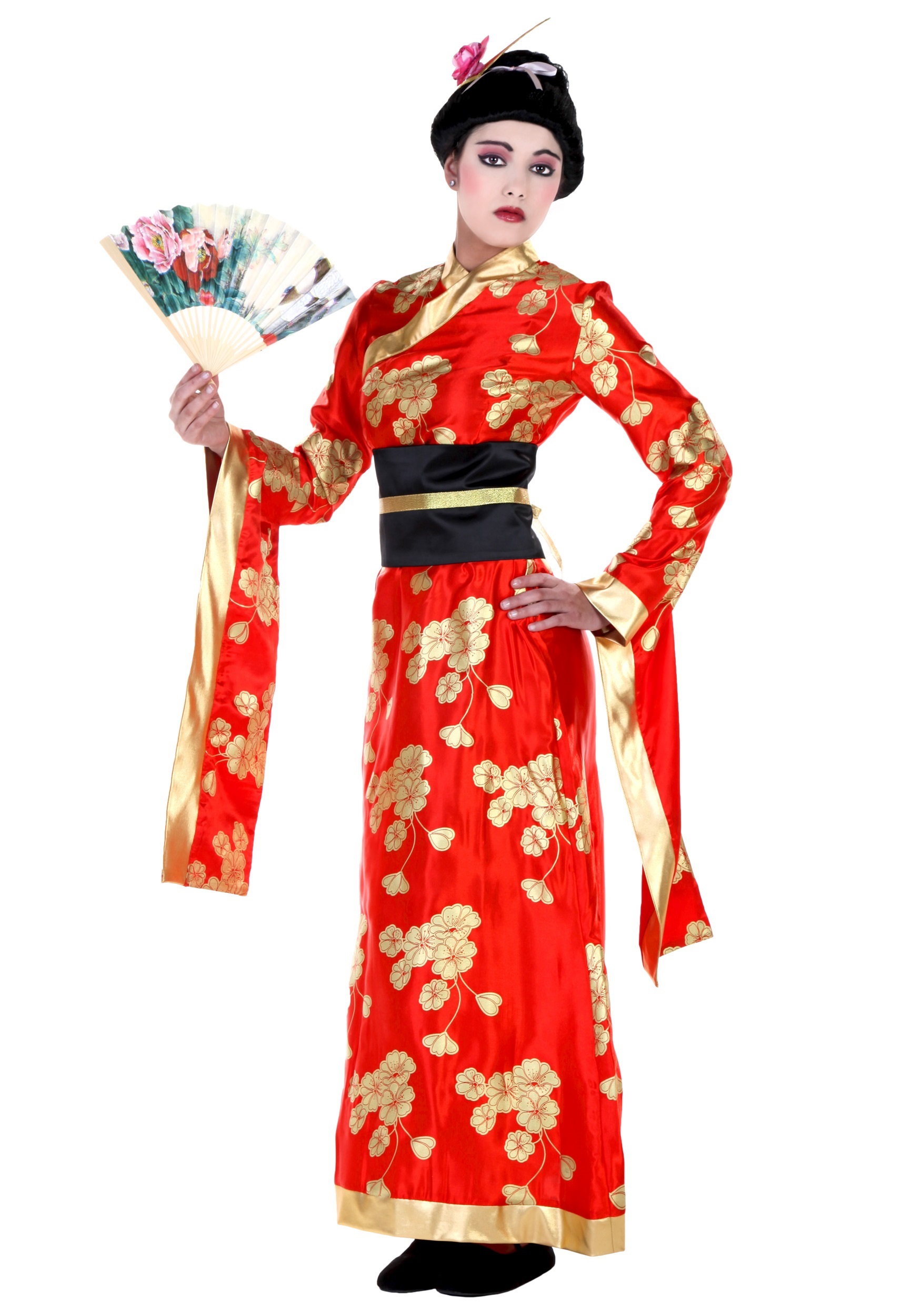 Plus Size Kimono Women's Costume