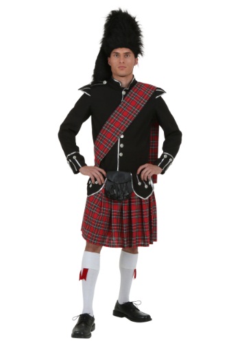 Click Here to buy Plus Size Scottish Mens Costume from HalloweenCostumes, CDN Funds & Shipping