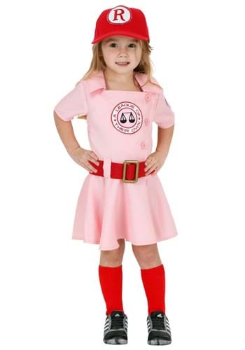 Click Here to buy League of Their Own Dottie Costume for Toddlers from HalloweenCostumes, CDN Funds & Shipping