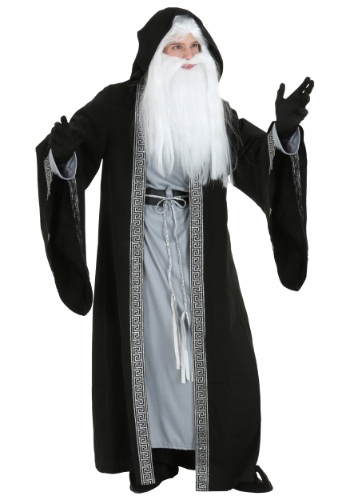 Click Here to buy Adult Deluxe Wizard Costume from HalloweenCostumes, CDN Funds & Shipping