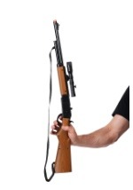 Toy Bolt Action Repeater Rifle with Scope