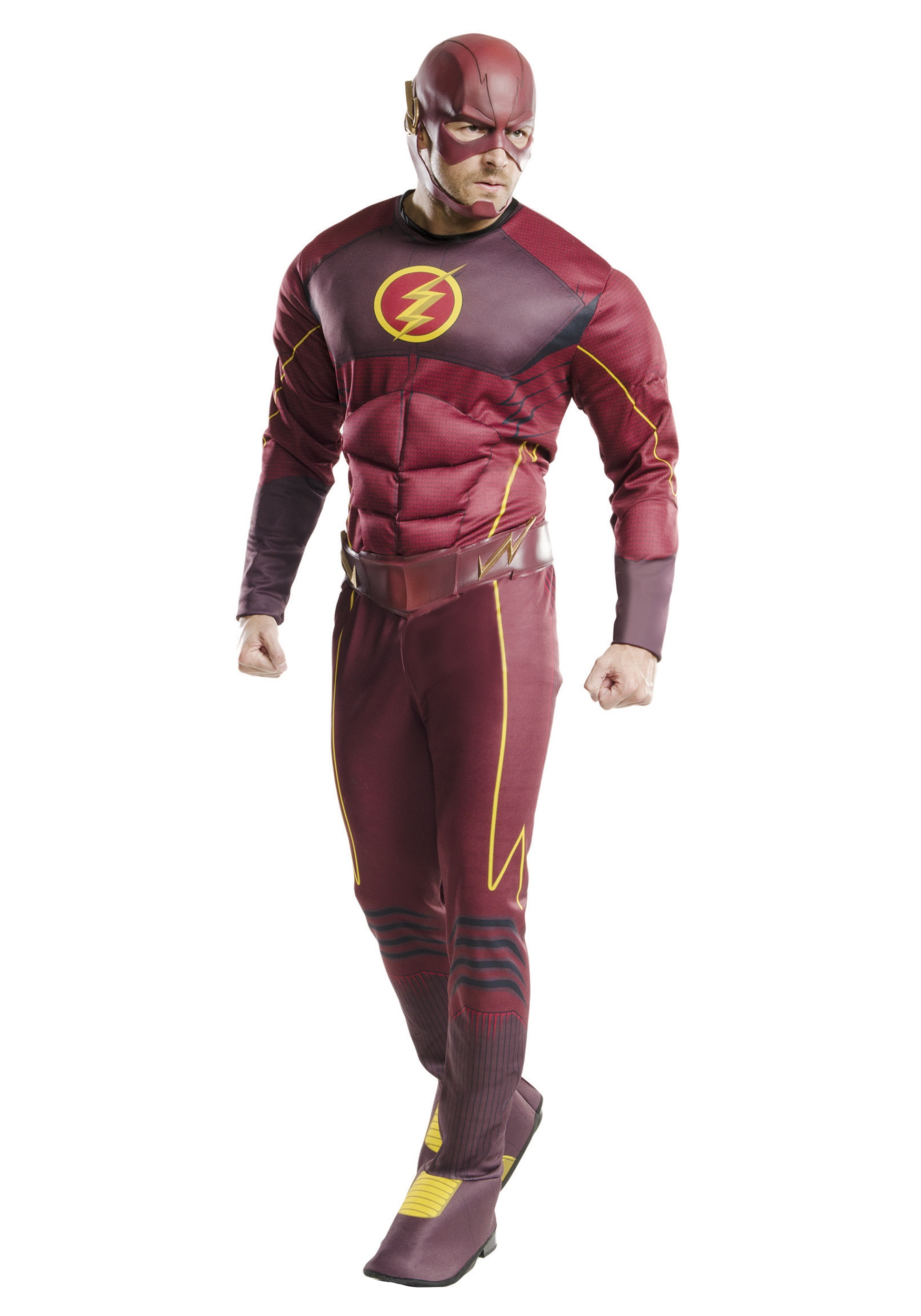 Adult Deluxe The Flash Costume , DC Comics Costumes