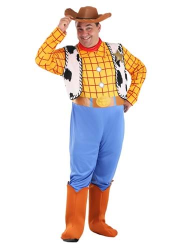 Toy Story Woody Mens Costume | Standard and Plus Size