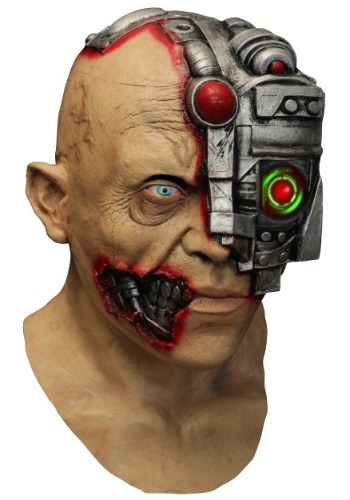 Click Here to buy Animated Scanning Cyborg Adult Mask from HalloweenCostumes, CDN Funds & Shipping