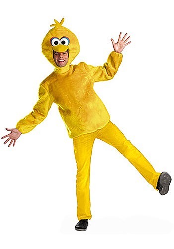 Click Here to buy Big Bird Adult Costume from HalloweenCostumes, CDN Funds & Shipping