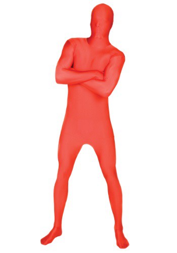 Red Morphsuit Costume For Adults