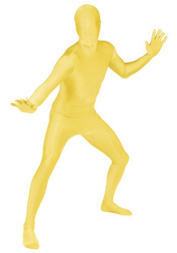 Click Here to buy Adult Yellow Morphsuit Costume from HalloweenCostumes, CDN Funds & Shipping