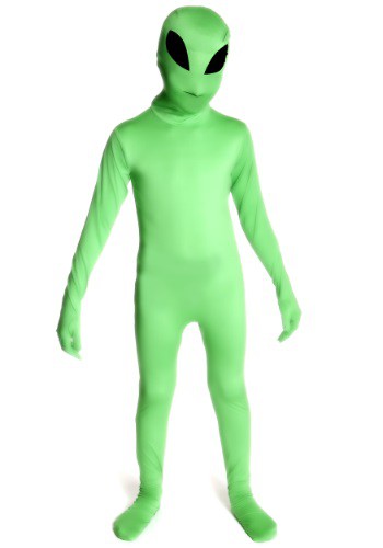 Kids' Glow Alien Morphsuit