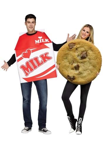 Click Here to buy Adult Cookies and Milk Costume from HalloweenCostumes, CDN Funds & Shipping