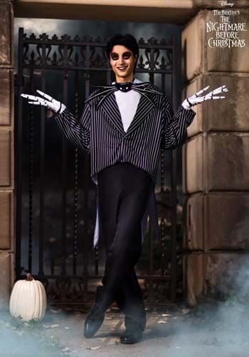 Click Here to buy Mens Jack Skellington Costume - Tim Burton Movie Costumes from HalloweenCostumes, CDN Funds & Shipping