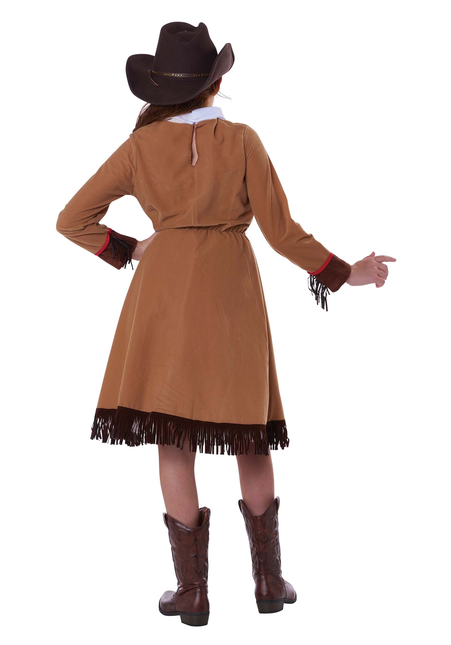 Annie Oakley Girls Costume , Old Western Costumes For Girls