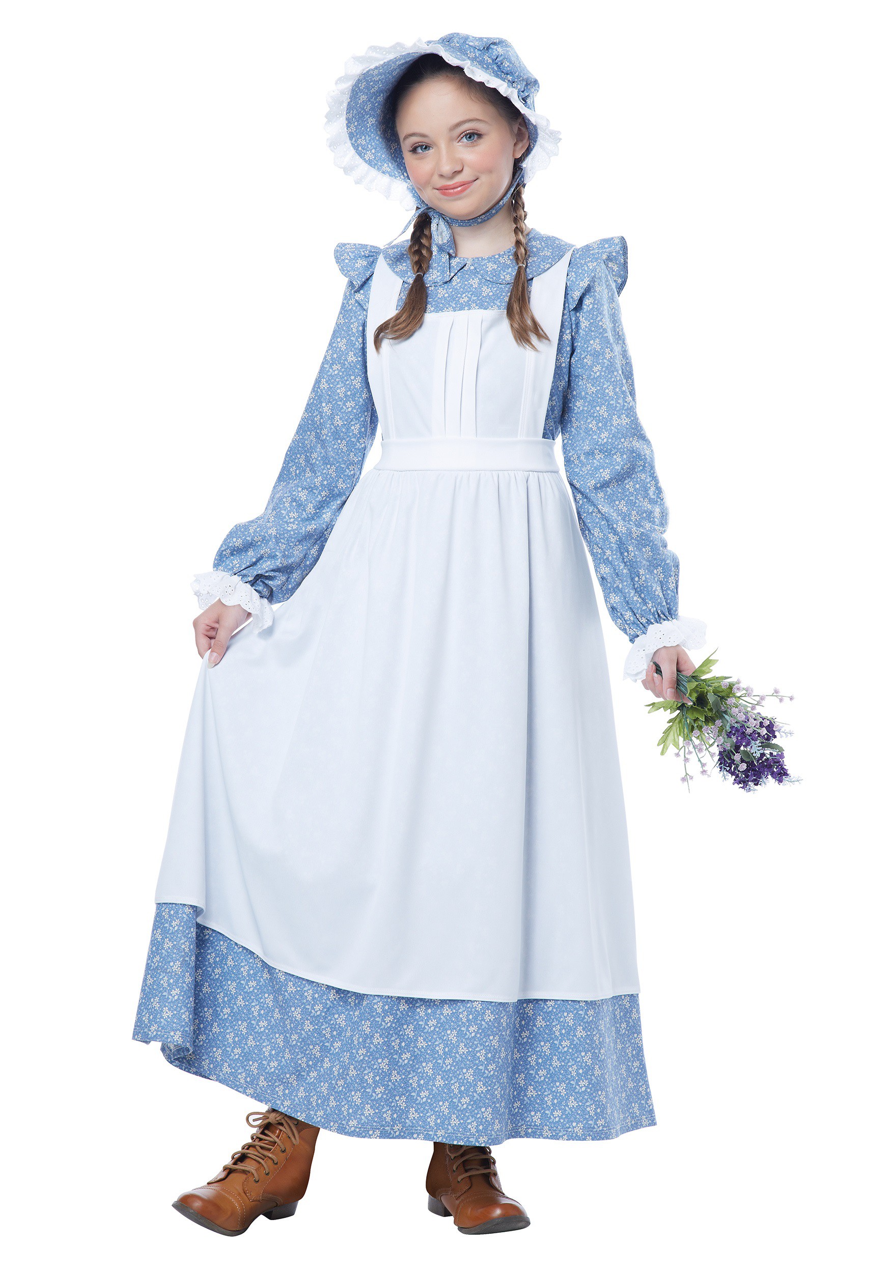 Child Pioneer Girl Costume , Historical Costume