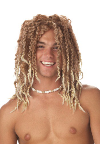 Click Here to buy Mens Beach Bum Wig from HalloweenCostumes, CDN Funds & Shipping