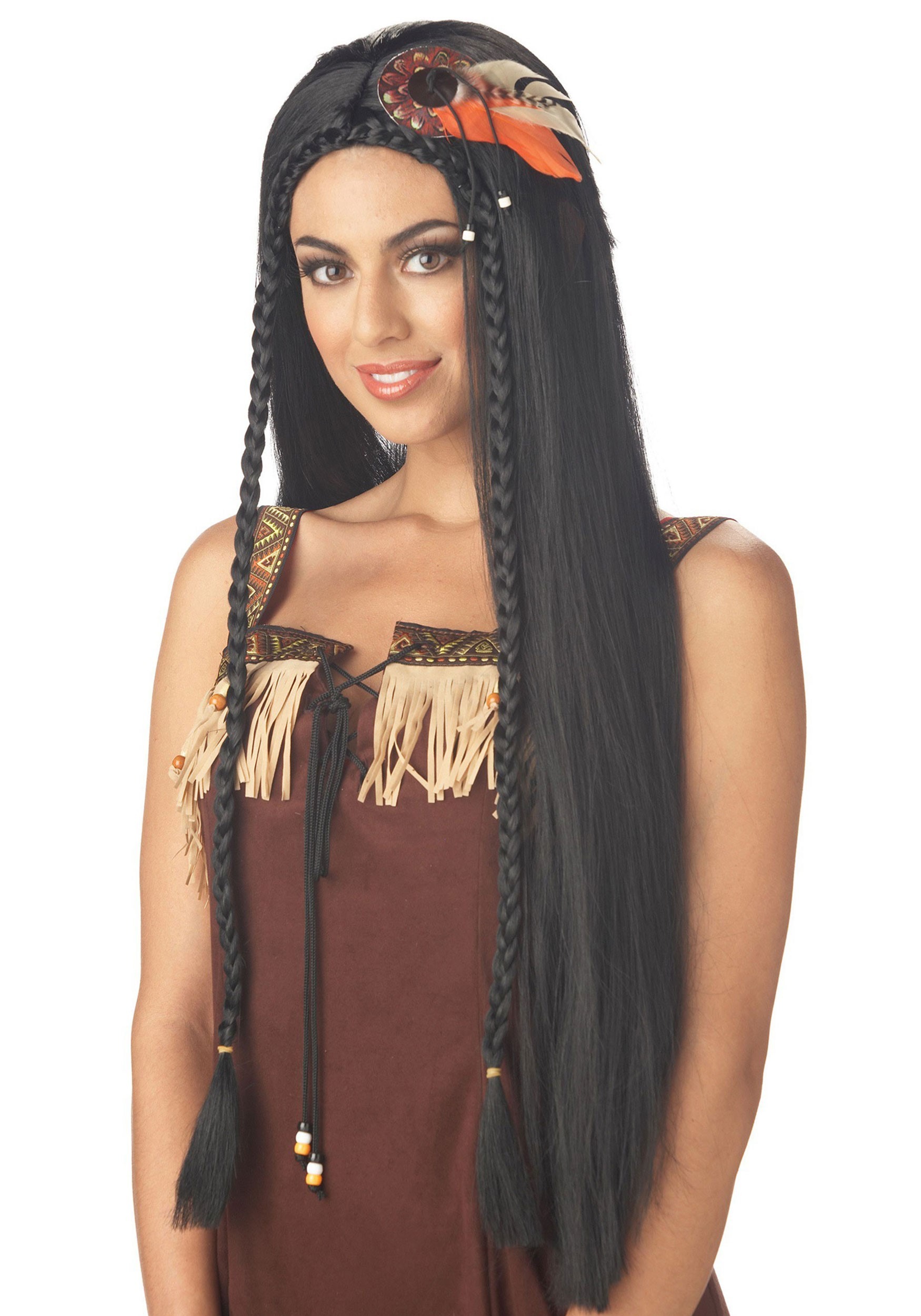 Womens Native American Princess Wig