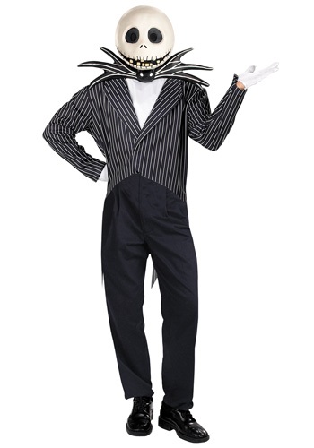 Click Here to buy Adult Jack Skellington Costume from HalloweenCostumes, CDN Funds & Shipping
